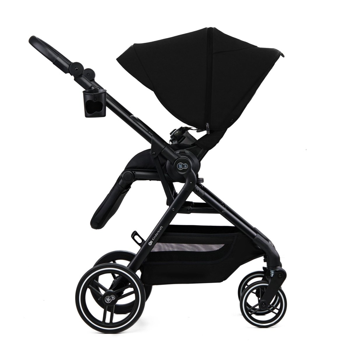 Coche Travel System Yoxi Black + Silla Mink Pro + Base Isofix