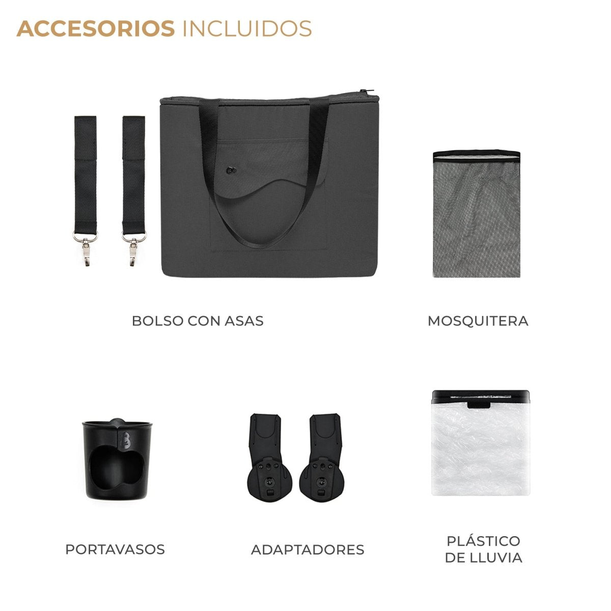 Coche Travel System Yoxi Grey + Silla Mink Pro + Base Isofix