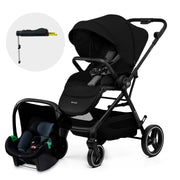 Coche Travel System Yoxi Black + Silla Mink Pro + Base Isofix