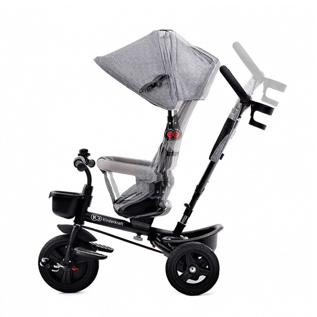 Triciclo 3 en 1 Aveo Gris