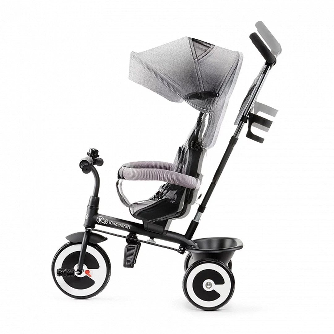 Triciclo Multifuncional Aston Gris