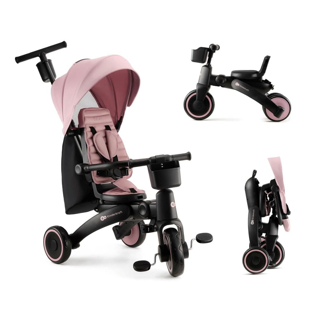 Triciclo Multifuncional JAZZ 6 en 1 Pink