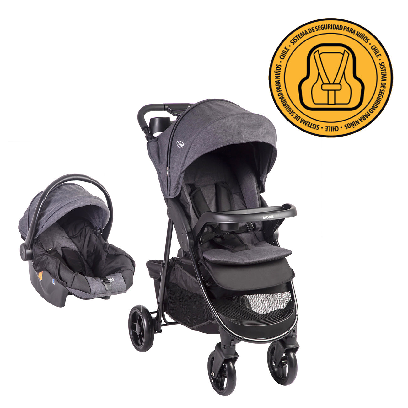 Coche Travel Sienna Gris