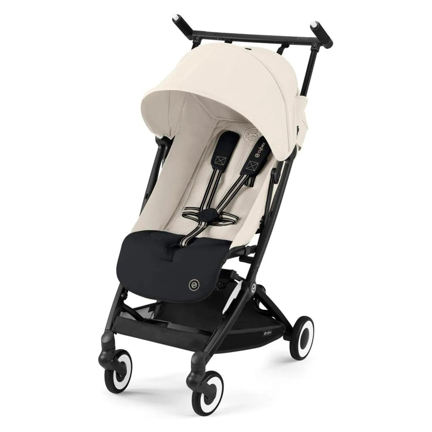 Coche Travel System Libelle Canvas White + Aton G + Base G