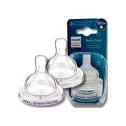 Set 2 Tetinas Anti-colic Flujo Espeso