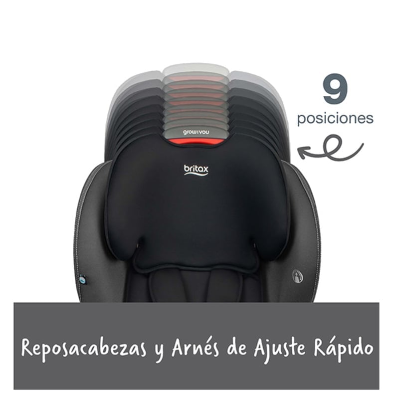 Silla De Auto Convertible Poplar Stone Onyx
